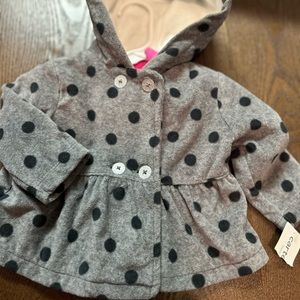 Carters NWT baby girl coat for winter time. 3 months.💕